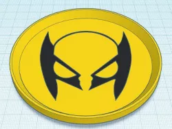 Wolverine Dual Color Coaster Stackable