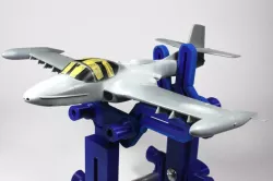 Work stand for scale plane models