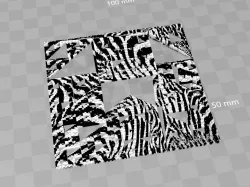 zebra stierpinsky pyramid