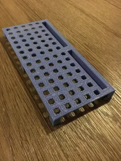 1/4" alphabet stamp tray