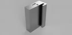 1" table saw fence spacer