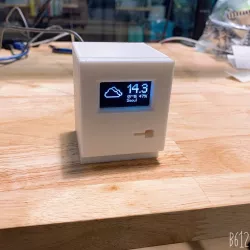 1984 Macintosh-style weather station
