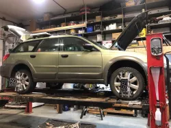 2006 subaru outback lift  2.5i  1 3/4"front  2" rear lift 