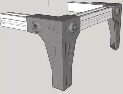20mm frame legs (3" lift)
