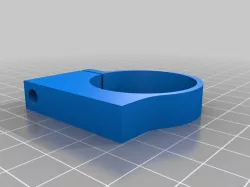 32mm PVC waste pipe clip