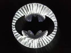 BATISEÑAL Remix del diseño de LeHof para usar pilas / Bat-signal Remix from de LeHof's design to use batteries