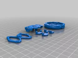Beyblade Burst (Kerbeus GT 2) with lock tabs.