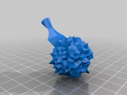 blade in an asteroid