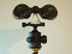 Canon 8x30 vintage binocular adapter plate for tripod headball
