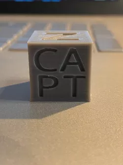 CAPT calibration cube