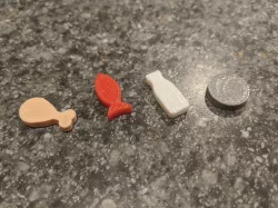 Cat Lady food pieces