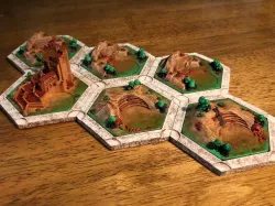 Catan Brick Variants For Dakanzla 2.0 Magnetic Base Set