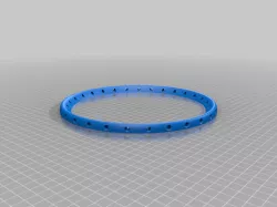 circular loom for bast fibre