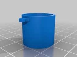Cups for the reactor and Mr Fusion base