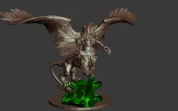 Demon Prince / Necrosphinx of Tzeentch - Thousand Sons - All is Dust