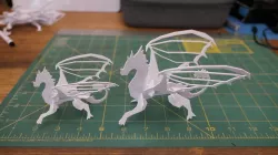 Dragon 2D model