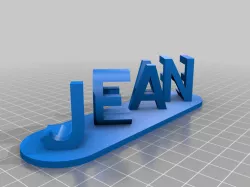 DUAL WORD JEAN