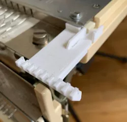 Extension rack for the Brother KR230 bulky knitting machine