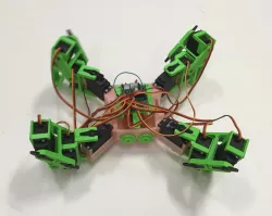 Ez Arduino 12 DOF Quadruped Robot - Spidey Mega