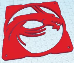 Fan Cover Dragon 120/120