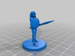Female human fighter 
