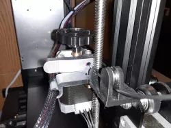 fillament guide for Ender 3 pro with bearing modification