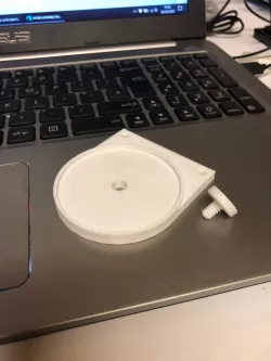 Flat Arlo Baby camera mount with screw holes