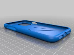 Flexible iPhone 11 case Star Trek logo