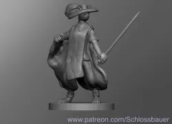 Flying Squirrel Fencer Female