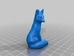 Fox Keychain