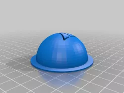 Golf ball marker H-boat