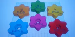 Handle knobs for metric nuts M4 M5 M6 M8 M10 M12 M14