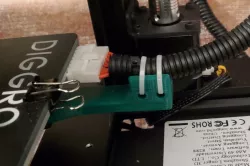 Heated Bed Wiring Harness Support