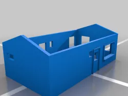 HO scale House - Ranch