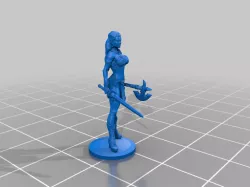 Human Female Barbarian