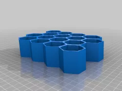 Inclined Wall Paint Storage Racks (Citadel, Vallejo)