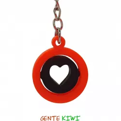keychain rotary Heart 