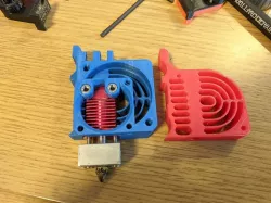 Less proprietary Prusa mini heatsink clone