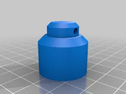 Lightsaber End Plug (Simple/D-Ring Attachment)