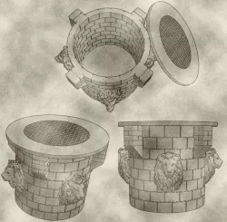 Lion Cup and Holder For Dice or Any Other Things for Dungeons & Dragons, Warhammer 40k, Pathfinder or Other Tabletop Games
