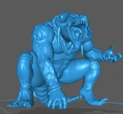 Lizardman Seraphon Dragonblood Dragonborn Miniature