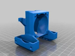 Minimalistic 2 in 1 Fan duct for BLV mgn Cube (Direct Drive)
