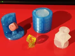 Mold for a 16mm Dice Mold