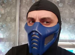 Mortal Kombat Sub Zero alternate mask