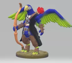 Pa'ratxi Ranger (aarakocra parrot)