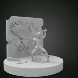 Pegasus diorama   Pinterest Seiya Knights of the Zodiac Life Size Figure Statue