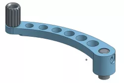 Piper Cub Trim Handle