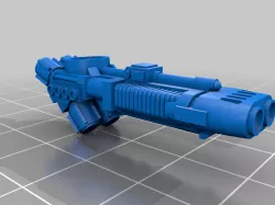 Plasma Blastgun for Adeptus Titanicus Lucius Warhound