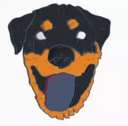 Rottweiler Magnet