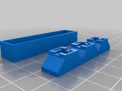 Segmented Display Frame for LED Strips